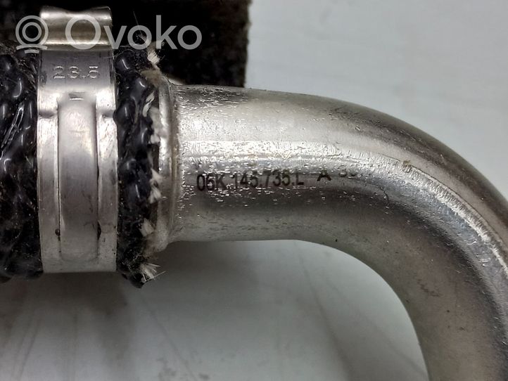 Volkswagen Jetta VI Turbo turbocharger oiling pipe/hose 06K145735L