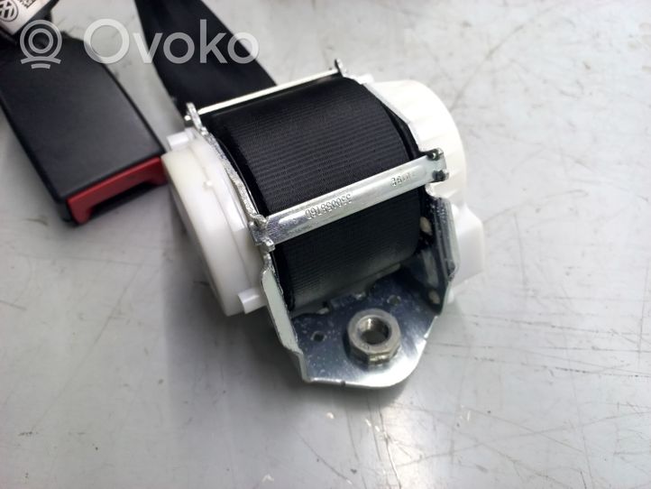 Volkswagen Jetta VI Sicherheitsgurt hinten Mitte 5C6857807D