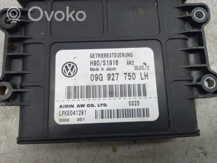 Volkswagen PASSAT B7 USA Pavarų dėžės valdymo blokas 09G927750LH