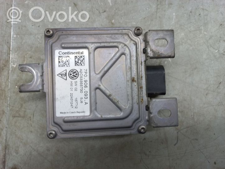 Volkswagen Touareg II Unité de commande / module de pompe à carburant 7P0906093A