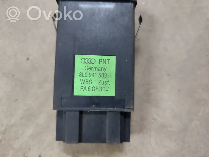 Audi A3 S3 8L Botón interruptor de luz de peligro 8L0941509H