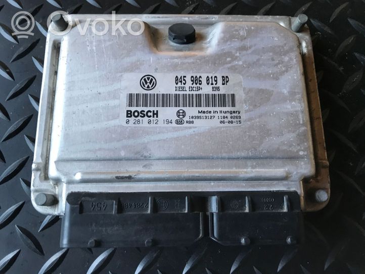 Volkswagen Polo IV 9N3 Centralina/modulo del motore 045906019BP