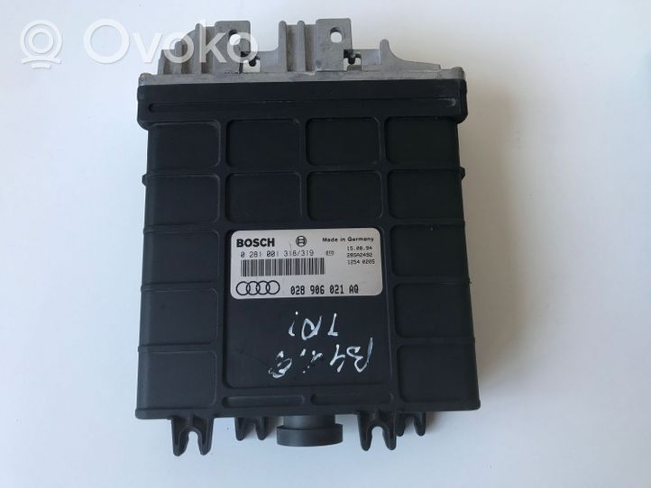 Audi 80 90 S2 B4 Calculateur moteur ECU 028906021AQ