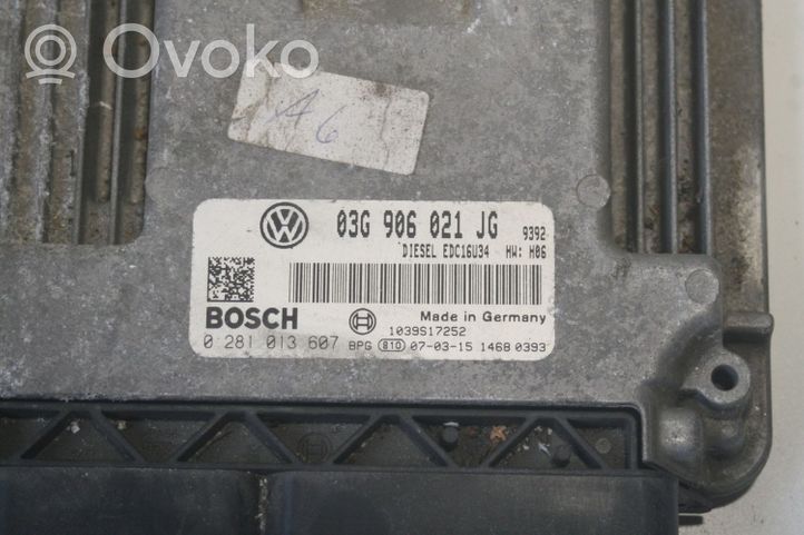 Volkswagen Golf V Sterownik / Moduł ECU 03G906021JG