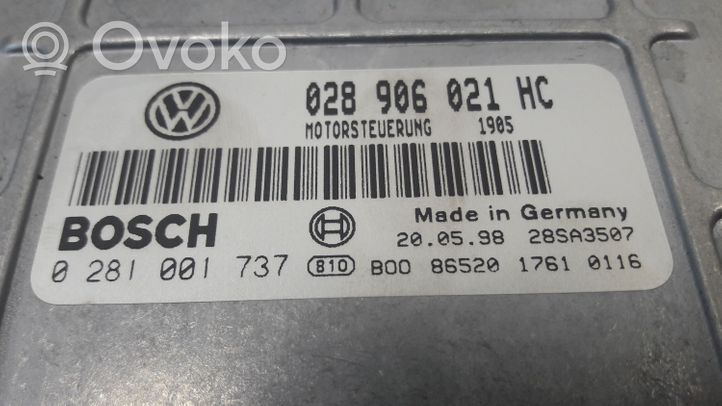 Volkswagen Sharan Centralina/modulo del motore 028906021HC