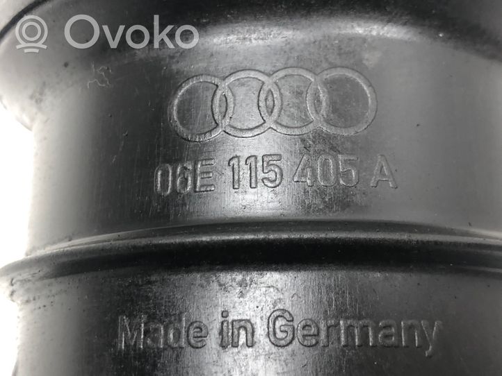 Audi A6 S6 C6 4F Supporto di montaggio del filtro dell’olio 06E115405A