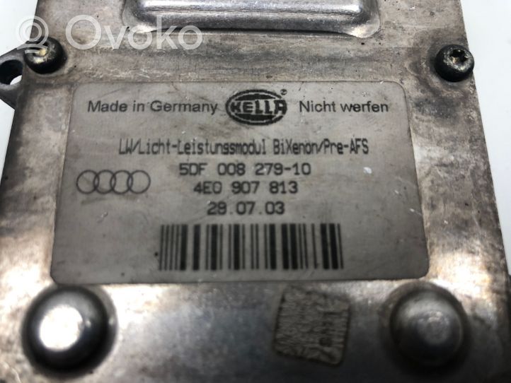 Audi A8 S8 D3 4E Modulo di zavorra faro Xenon 4E0907813