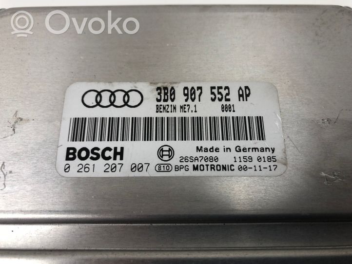 Audi A6 S6 C5 4B Calculateur moteur ECU 3B0907552AP