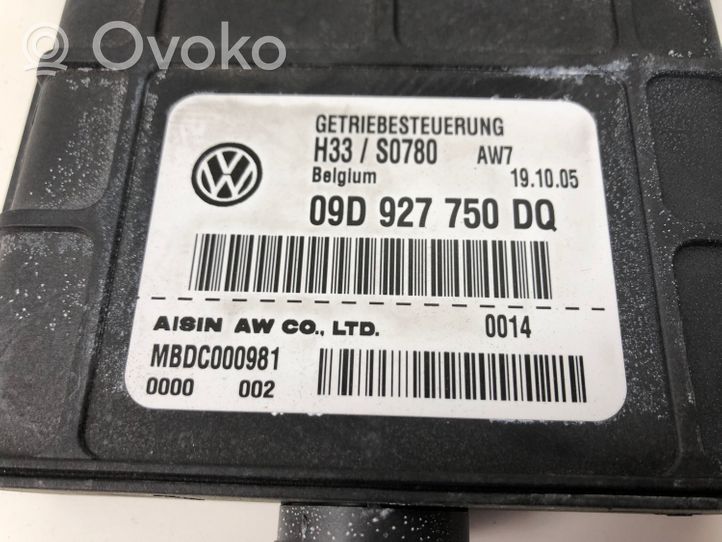 Volkswagen Touareg I Unidad de control/módulo de la caja de cambios 09D927750DQ