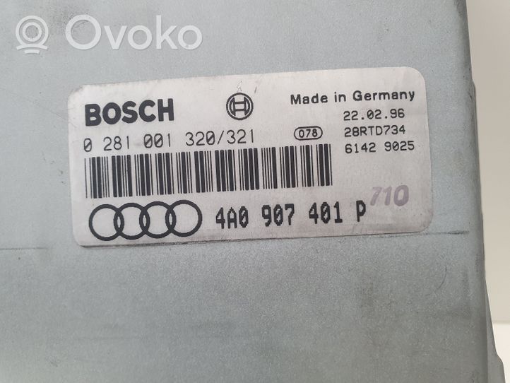 Audi A6 S6 C4 4A Variklio valdymo blokas 4A0907401P
