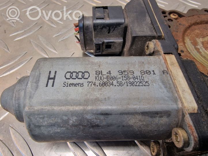 Audi A3 S3 8L Takaoven ikkunan nostomoottori 8L4959801A