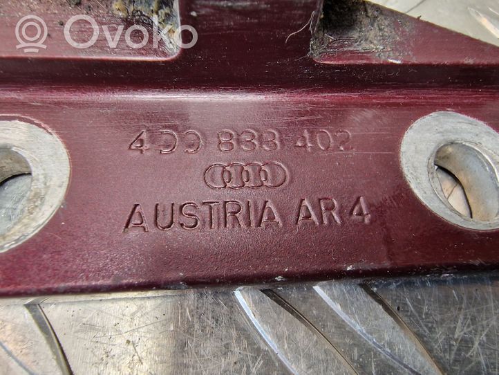 Audi A8 S8 D2 4D Charnière supérieure de porte arrière 4D0833402