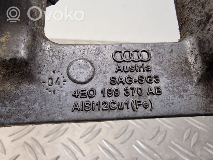 Audi A8 S8 D3 4E Supporto di montaggio scatola del cambio 4E0199370AB