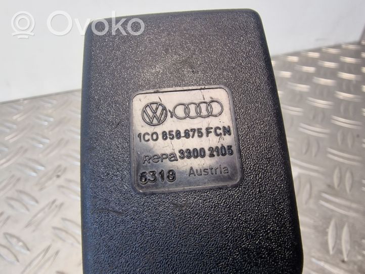 Audi A8 S8 D2 4D Fibbia della cintura di sicurezza posteriore 1C0858675