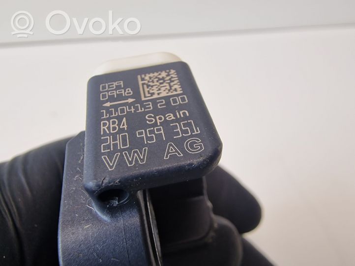 Skoda Roomster (5J) Sensore d’urto/d'impatto apertura airbag 2H0959351