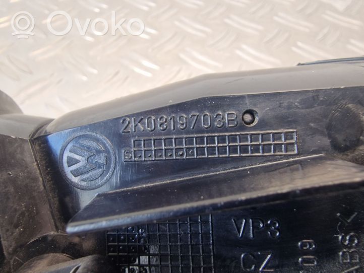 Volkswagen Caddy Boczna kratka nawiewu deski rozdzielczej 2K0819703B