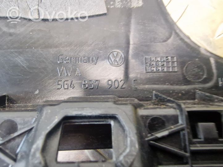 Volkswagen Golf VII Listwa / Uszczelka szyby drzwi 5G4837902C