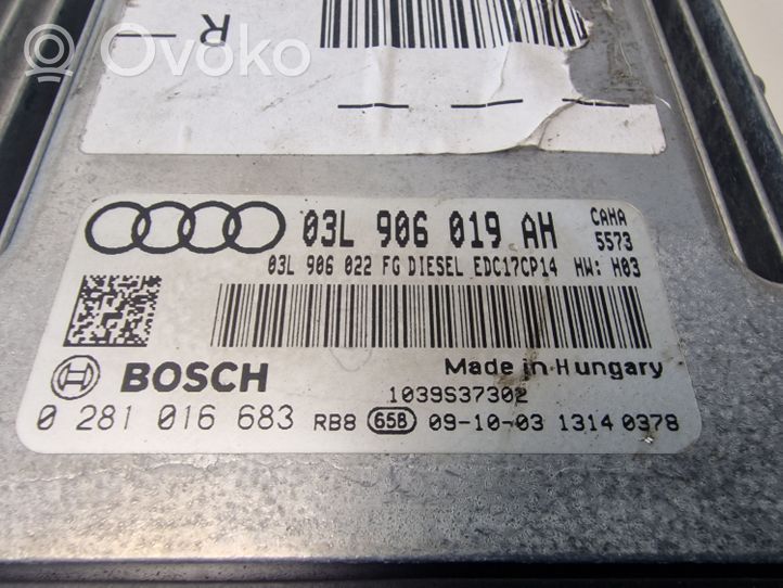 Audi A6 S6 C6 4F Dzinēja vadības bloks 03L906019AH