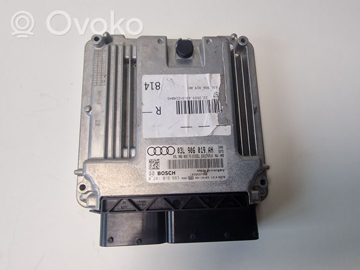 Audi A6 S6 C6 4F Dzinēja vadības bloks 03L906019AH