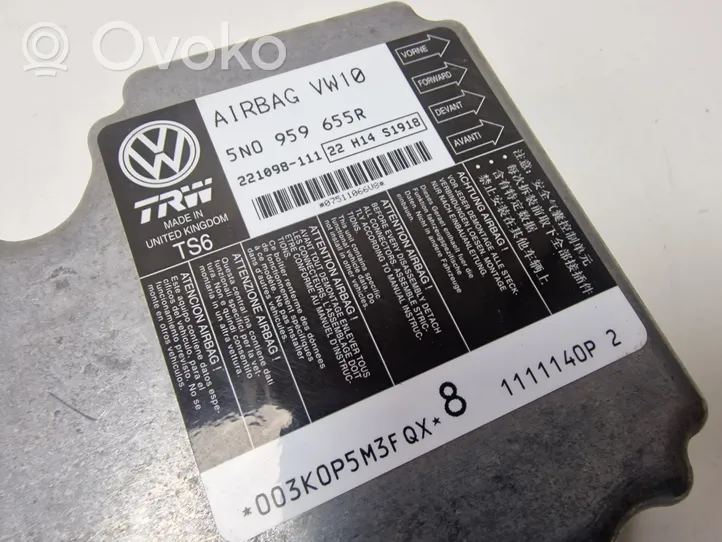 Volkswagen PASSAT B7 Module de contrôle airbag 5N0959655R