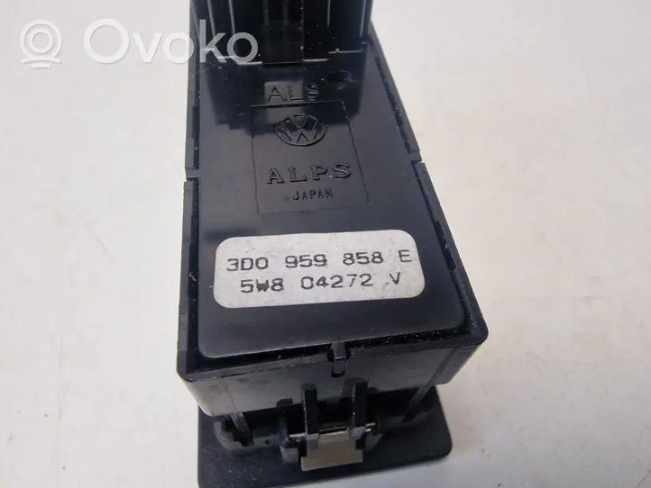 Volkswagen Phaeton Electric window control switch 3D0959858E