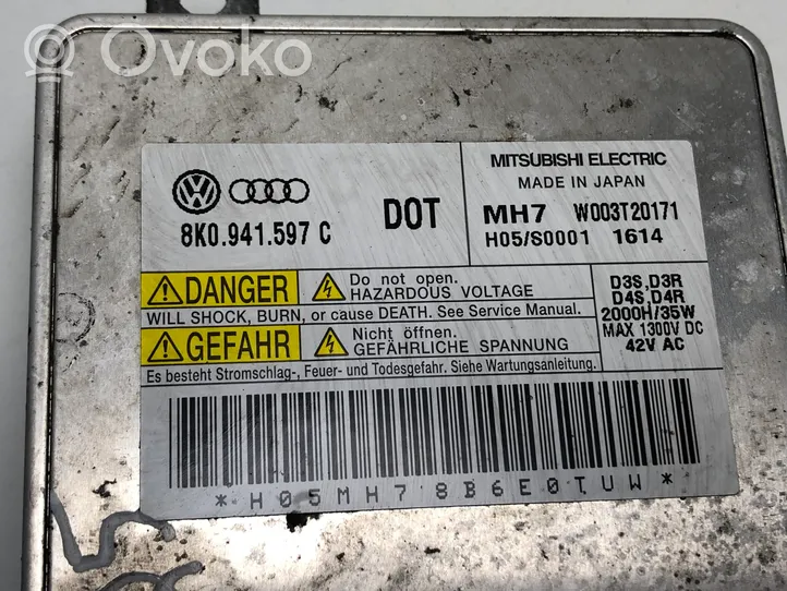 Audi Q5 SQ5 Moduł poziomowanie świateł Xenon 8K0941597C