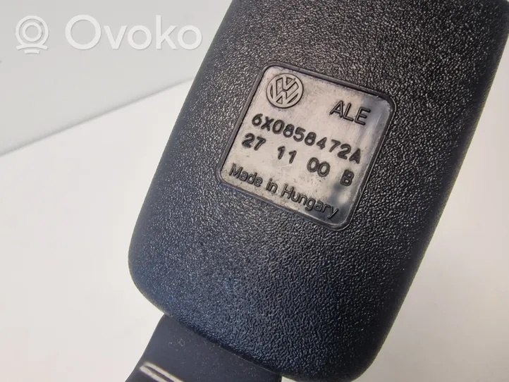 Volkswagen Lupo Fibbia della cintura di sicurezza anteriore 6X0858472A