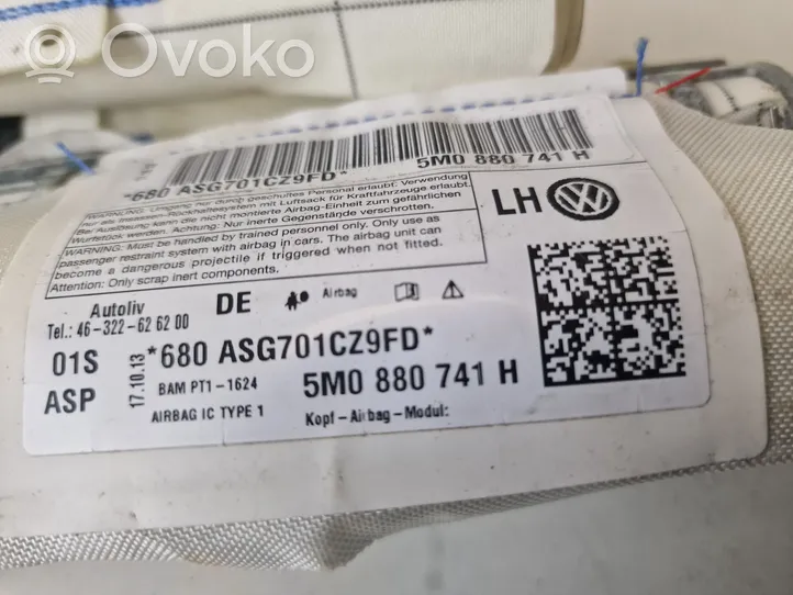 Volkswagen Golf Plus Kurtyna airbag 5M0880741H