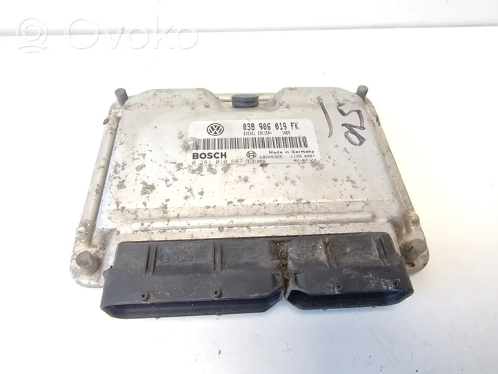 Seat Leon (1M) Sterownik / Moduł ECU 038906019FK