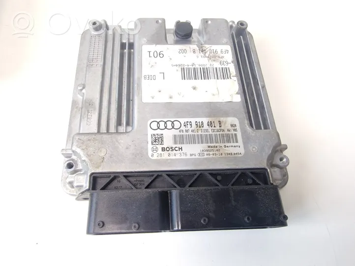 Audi A6 S6 C6 4F Centralina/modulo del motore 4F9910401B