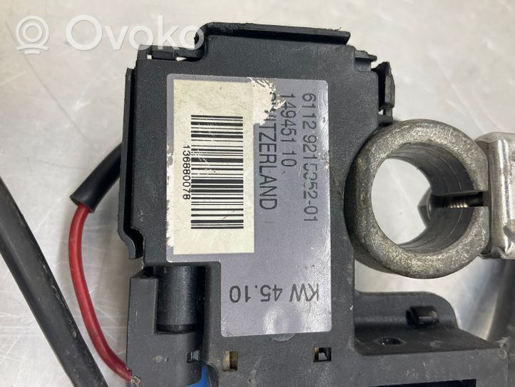 BMW 3 E92 E93 Cable negativo de tierra (batería) 9215952