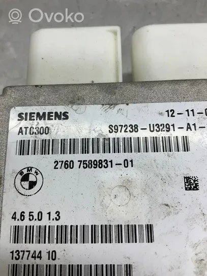 BMW 5 E60 E61 Pārnesumkārbas reduktora vadības bloks 7589831