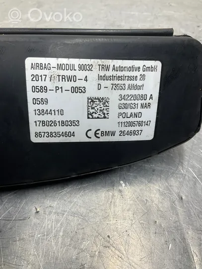 BMW 5 G30 G31 Sėdynės oro pagalvė 13844110