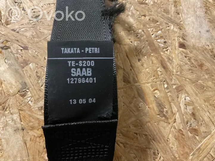 Saab 9-3 Ver2 Rear seatbelt 12796401