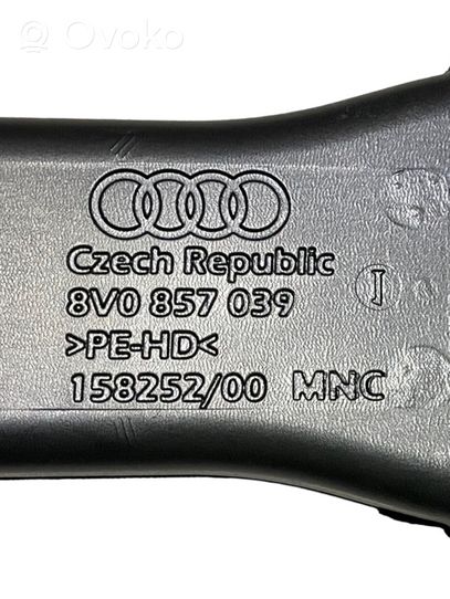 Audi A3 S3 8V Ohjaamon sisäilman ilmakanava 8V0857039