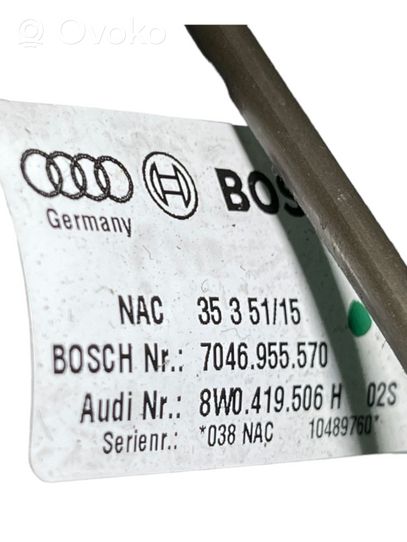 Audi A4 S4 B9 Moottorinohjausyksikön sarja ja lukkosarja 3Q0905861A