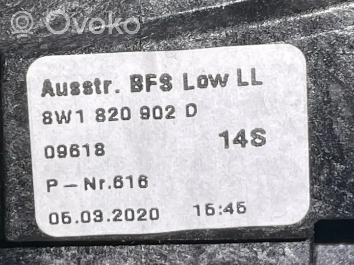 Audi A5 Dysze / Kratki środkowego nawiewu deski rozdzielczej 8W1820902D