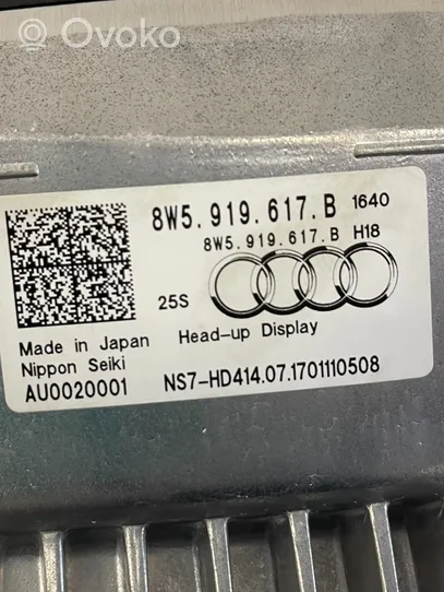 Audi A4 S4 B9 HUD-näyttö 8W5919617B