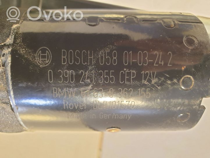 BMW 3 E46 Mechanizm i silniczek wycieraczek szyby przedniej / czołowej 8362155