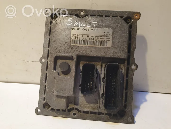 Smart ForTwo I Sterownik / Moduł ECU 0010020V001