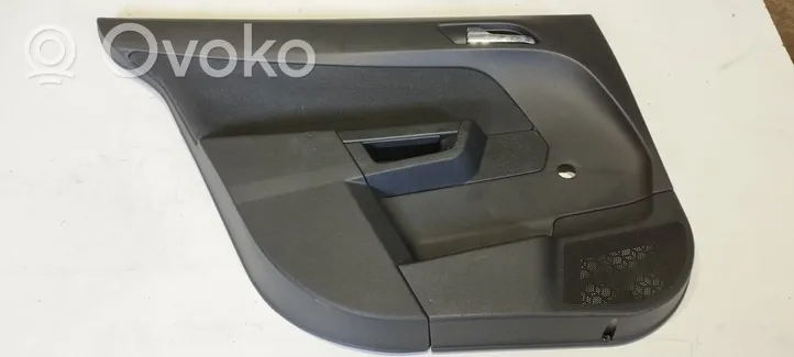 Opel Astra H Rear door card panel trim 13224595