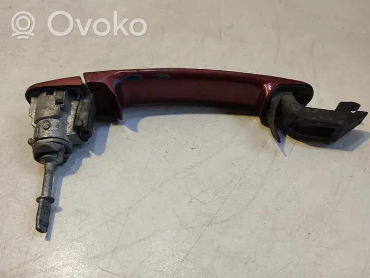 Volkswagen PASSAT B5 Front door exterior handle 3B0837207