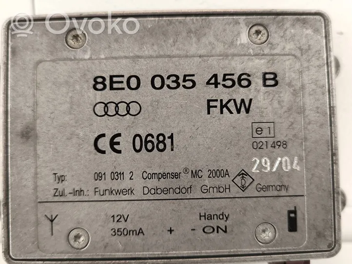 Audi A6 S6 C5 4B Antenas vadības bloks 8E0035456B
