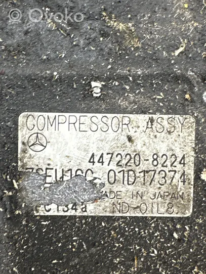 Mercedes-Benz CLK A209 C209 Kompresor / Sprężarka klimatyzacji A/C 4472208224