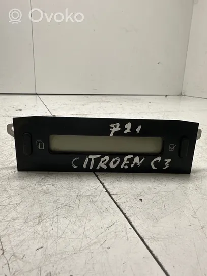 Citroen C3 Bildschirm / Display / Anzeige 216543008