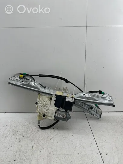 Citroen C5 Front door window regulator with motor 9648486380