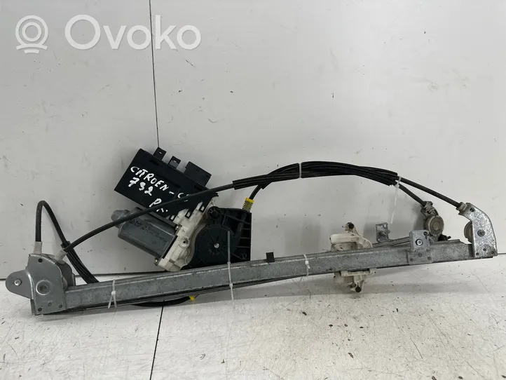 Citroen C8 Front door window regulator with motor 1485312080D