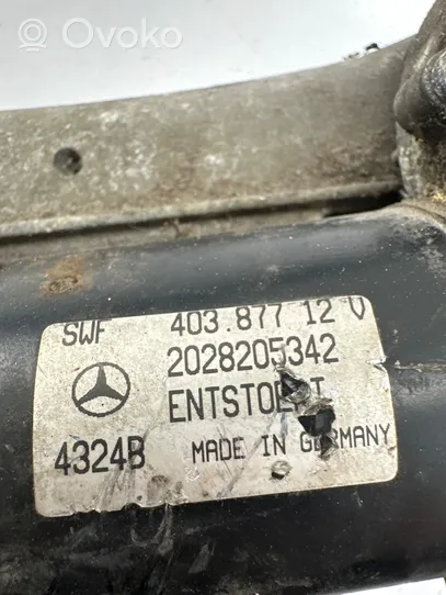 Mercedes-Benz C W202 Tringlerie et moteur d'essuie-glace avant 2028205342