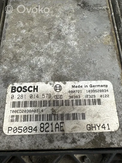 Dodge Journey Sterownik / Moduł ECU 0281014579