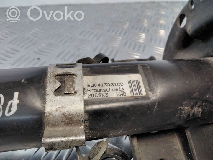 Volkswagen Polo IV 9N3 Amortyzator osi przedniej ze sprężyną 6Q0413031CD